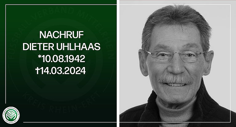 Nachruf Dieter Uhlhaas