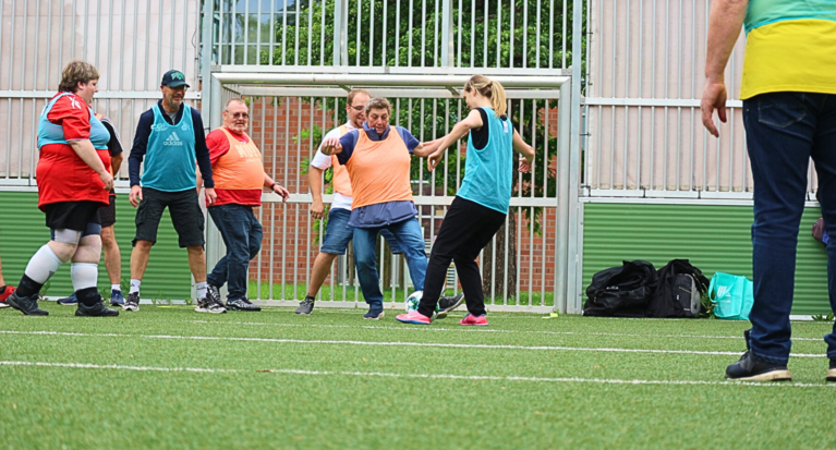 "Walking Football" ist Präventionssport 