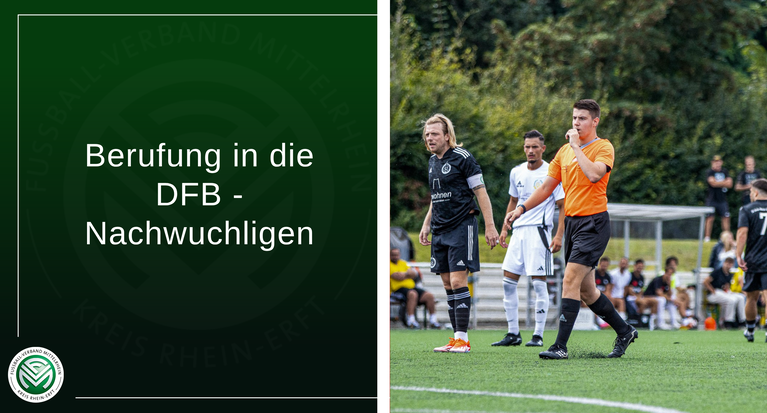 Berufung in DFB-Nachwuchsligen