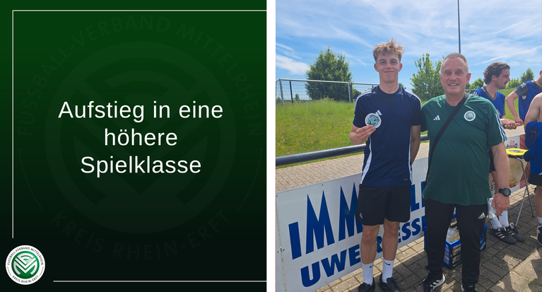 Aufstieg in eine höhere Spielklasse