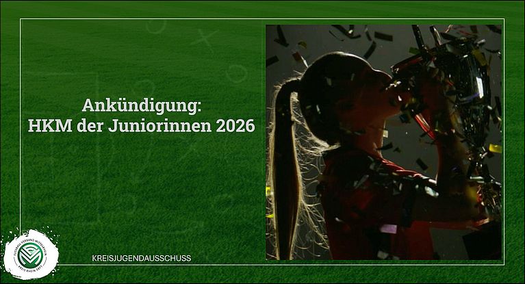 Ankündigung: Hallen-Kreis-Meisterschaften (HKM) der Juniorinnen 2026