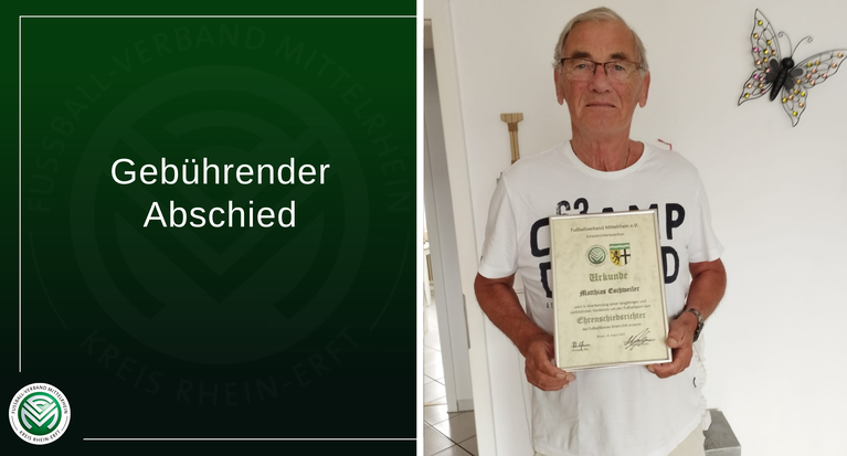 Gebührender Abschied