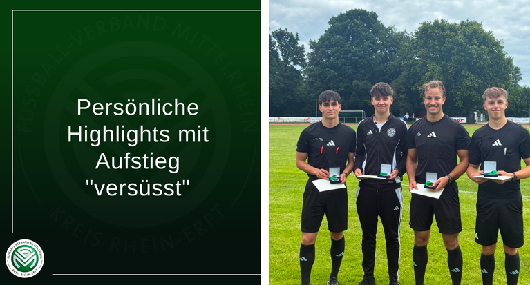 Persönliche Highlights mit Aufstieg "versüsst"