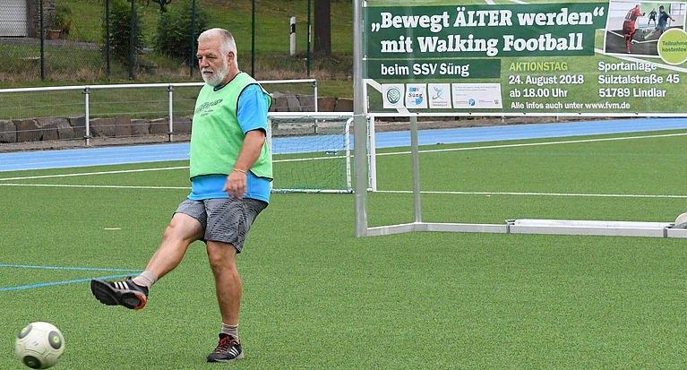Ausblick für 2019: „Bewegt ÄLTER werden“ mit Walking Football