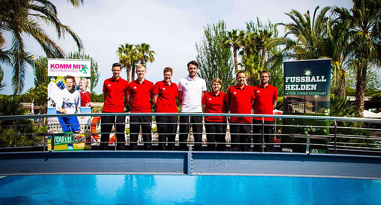 FVM-Fußballhelden auf Bildungsreise in Spanien