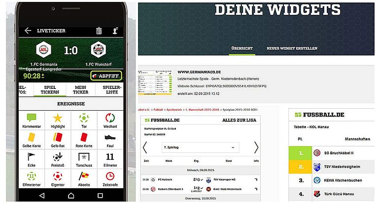 Mit FUSSBALL.DE digital topfit in die neue Saison