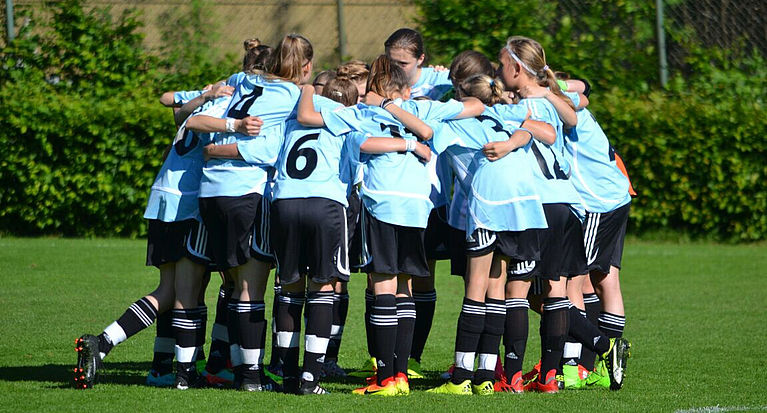 U14-Juniorinnen bei DFB-Sichtungsturnier in Duisburg