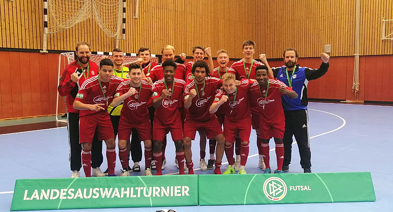 FVM-Futsal-Auswahl: Platz 2 beim DFB-Landesauswahlturnier