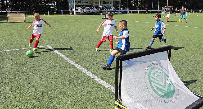 FVM testet neue Spielformen im Kinderfußball