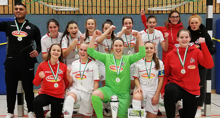 FVM-Futsal-Cup der Juniorinnen: 1. FC Köln zweimal vorn