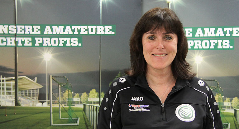 Amateurfußball-Kongress: Vorstellung Doris Mager, stellv. Kreisvorsitzende Kreis Euskirchen 