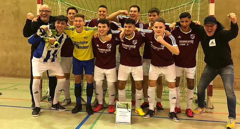 Hertha Walheim siegt beim FVM-Futsal-Cup 2019